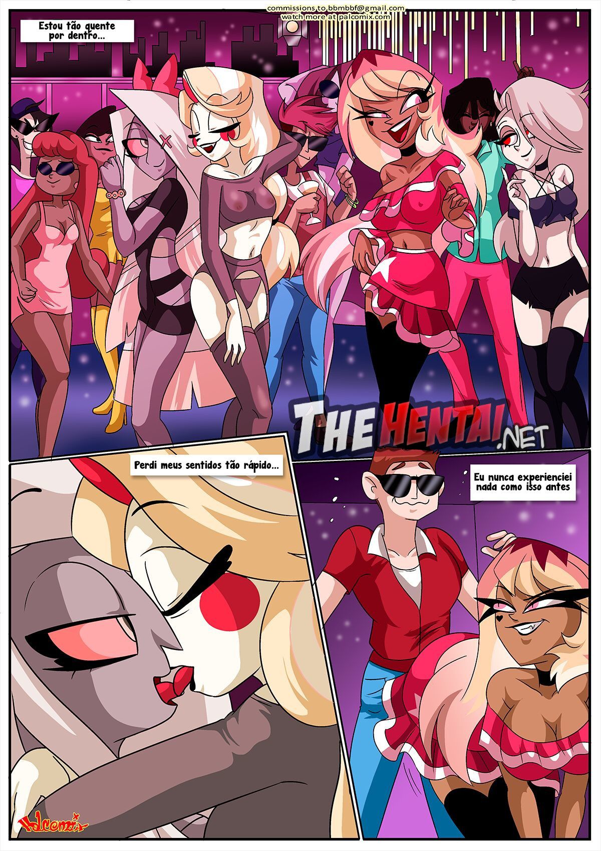 Hell Of A Night Hentai pt-br 04