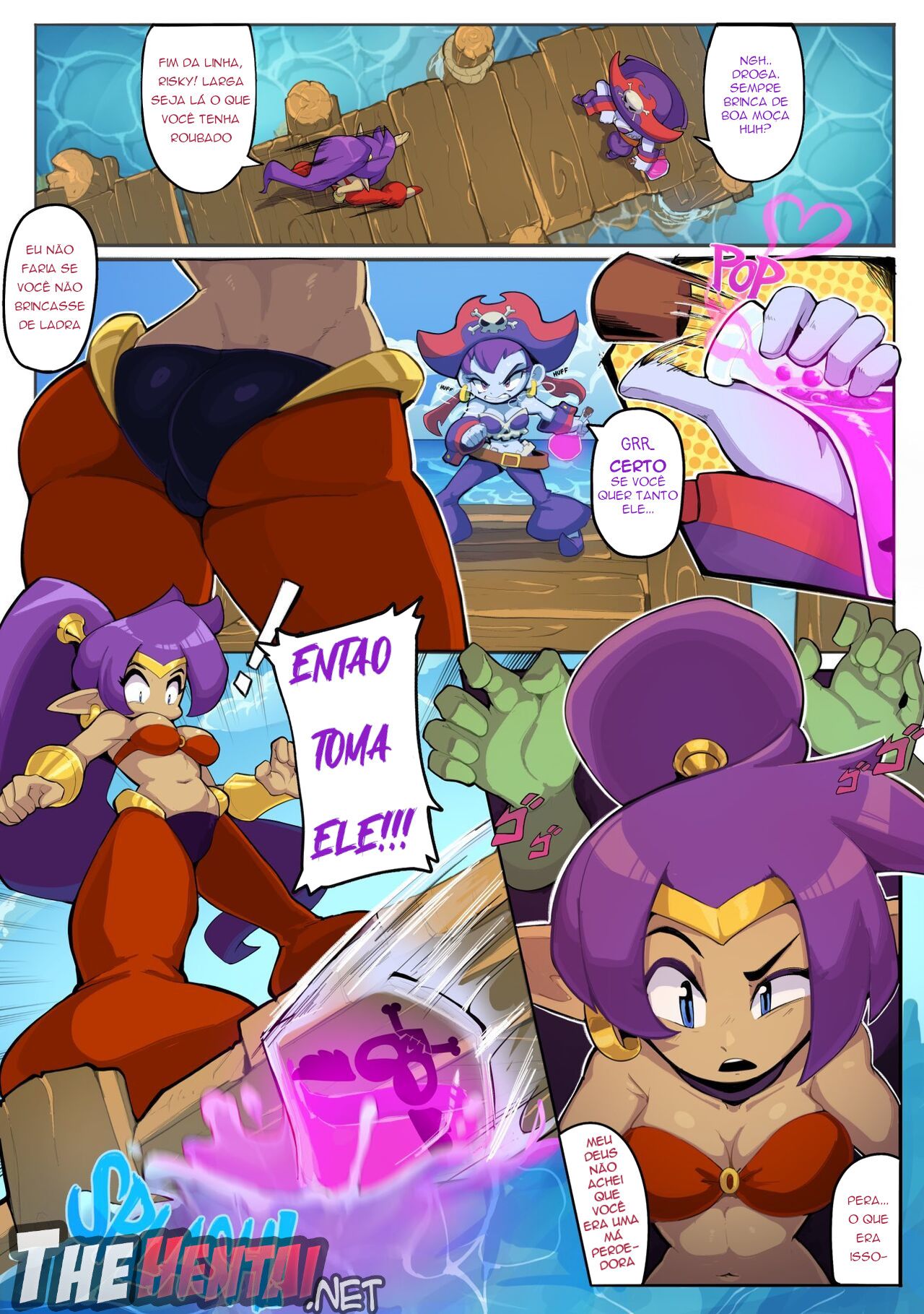 Shantae: Pier Pressure Hentai pt-br 03