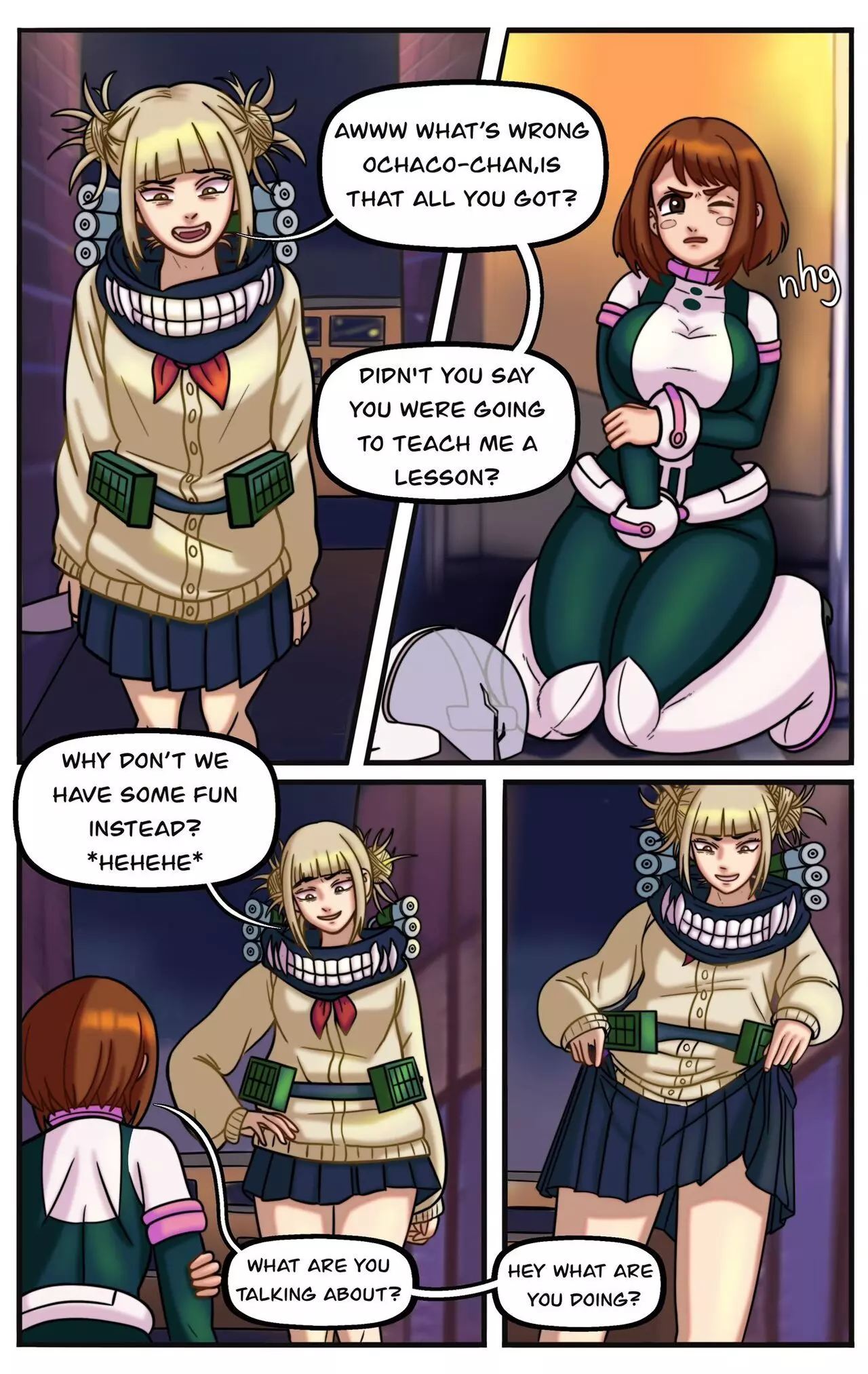 Toga x Ochako (My Hero Academia) [Softy] - Português - Hentai
