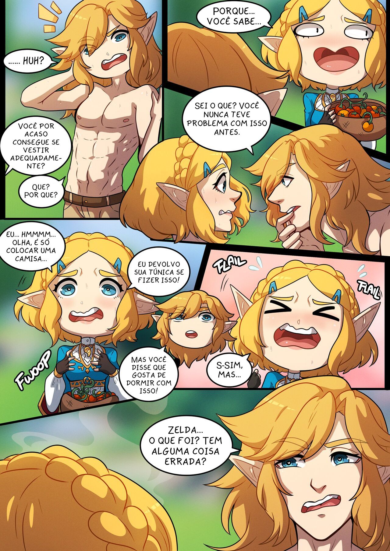 A Night with Zelda Hentai pt-br 04