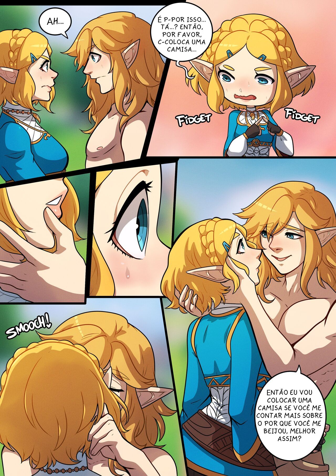 A Night with Zelda Hentai pt-br 06