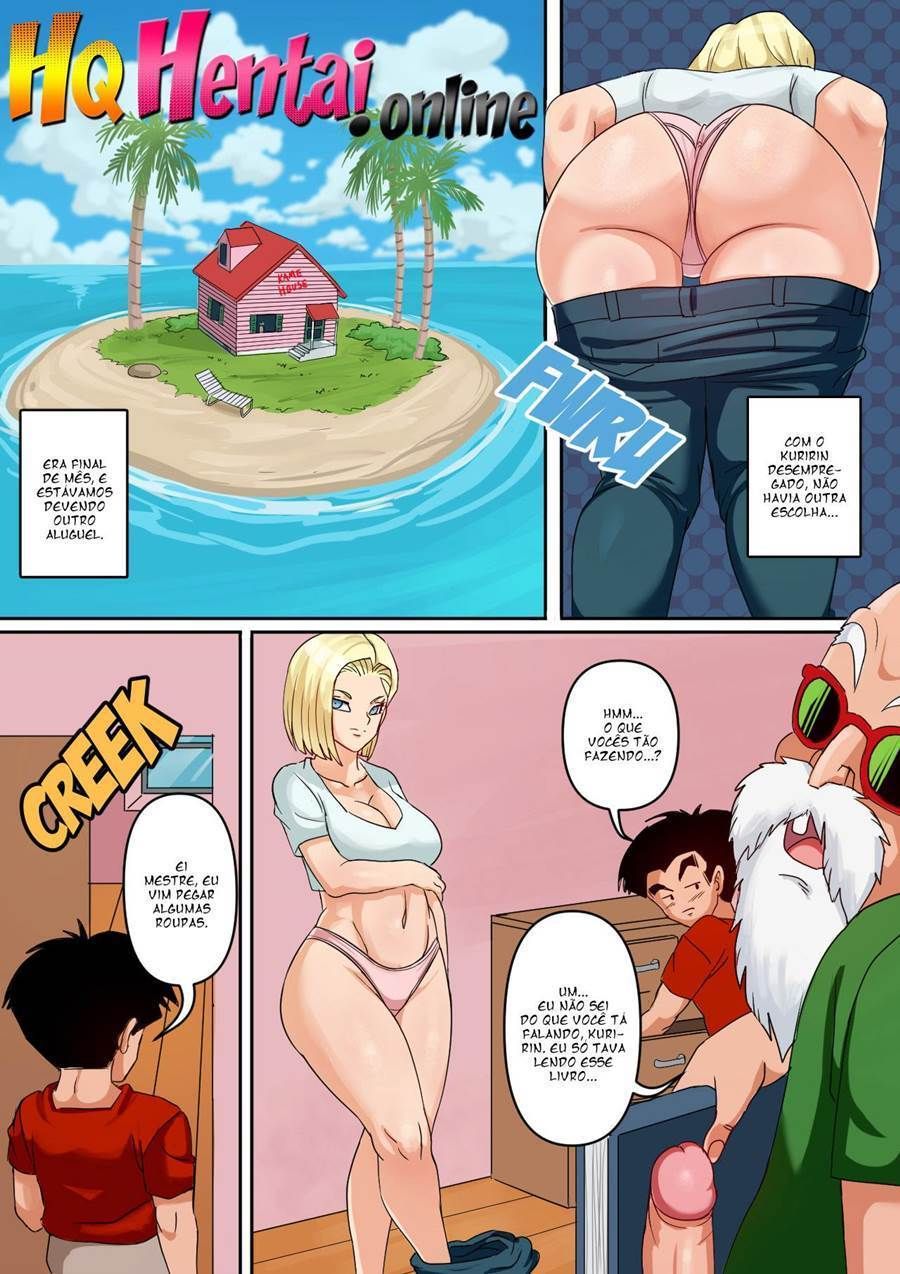 Android 18 And Gohan Hentai pt-br 02