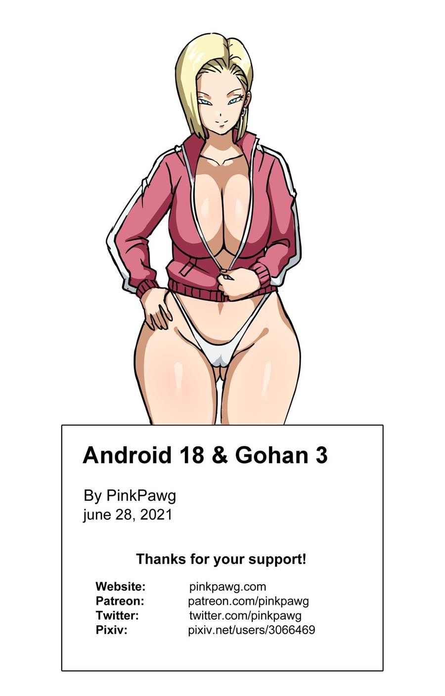 Android 18 And Gohan Part 3 Hentai pt-br 24