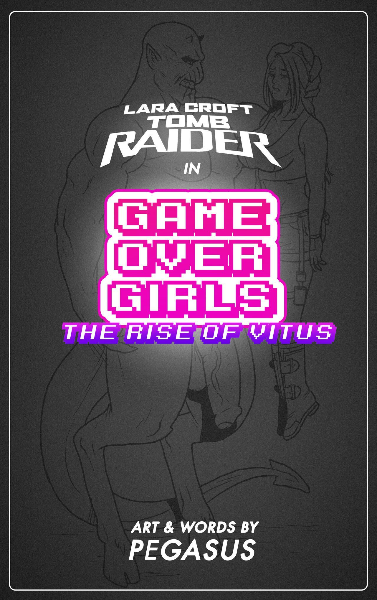 Game Over Girls: Lara Croft  Hentai pt-br 01