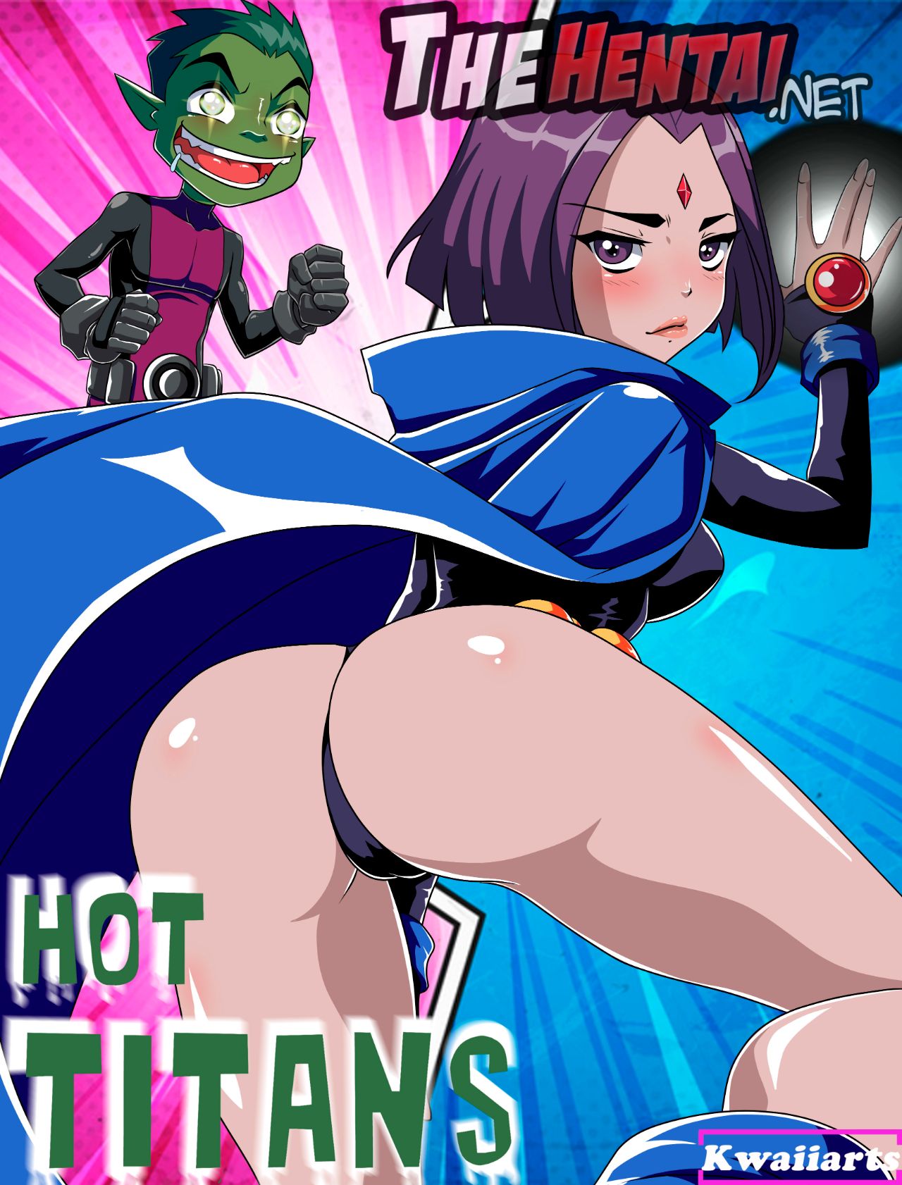 Hot Titans Hentai pt-br 01