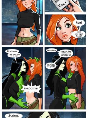 Kim and Shego: Date on the Roof Hentai pt-br 02
