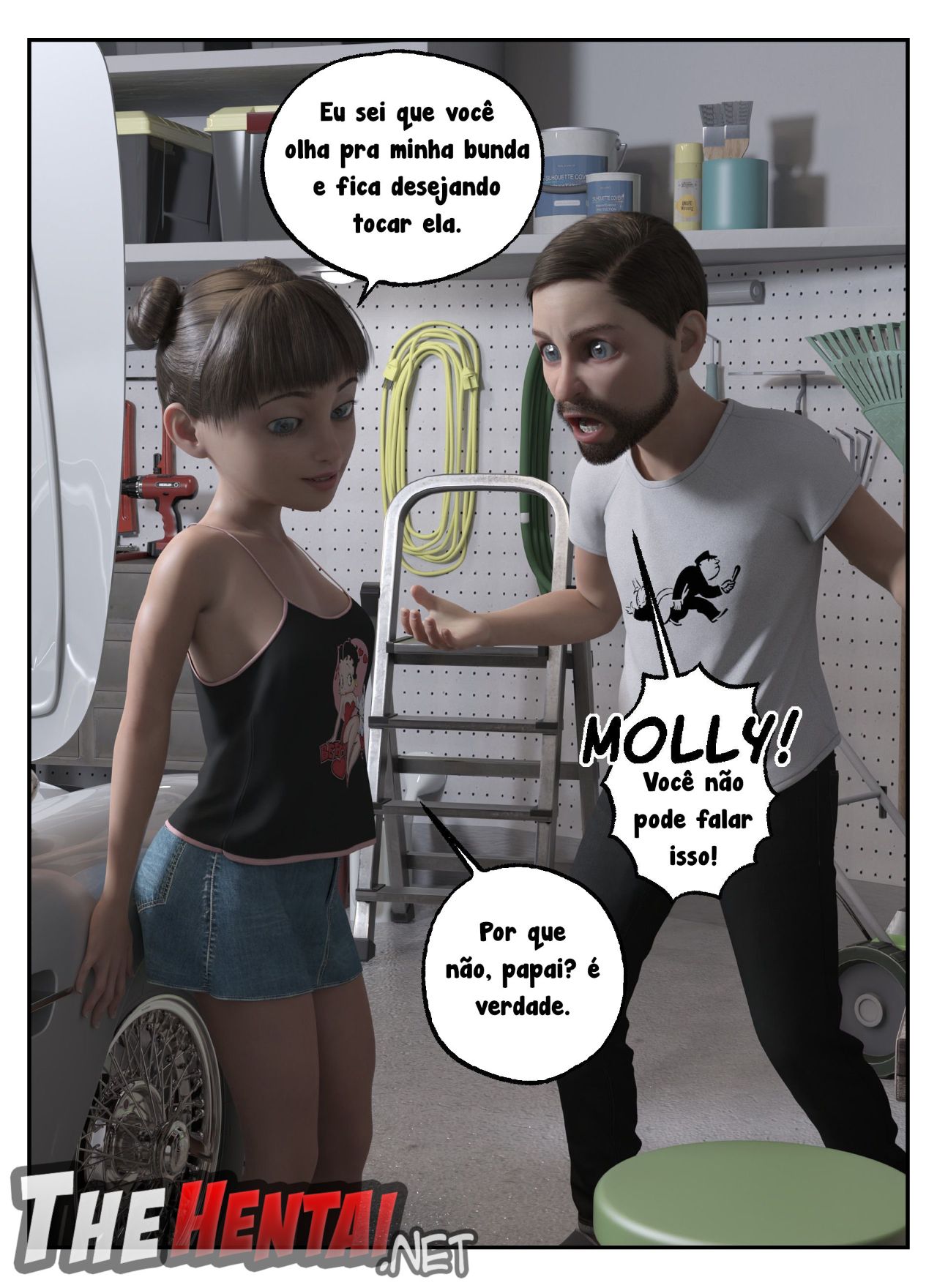 My Molly 1: Under the Hood Hentai pt-br 27