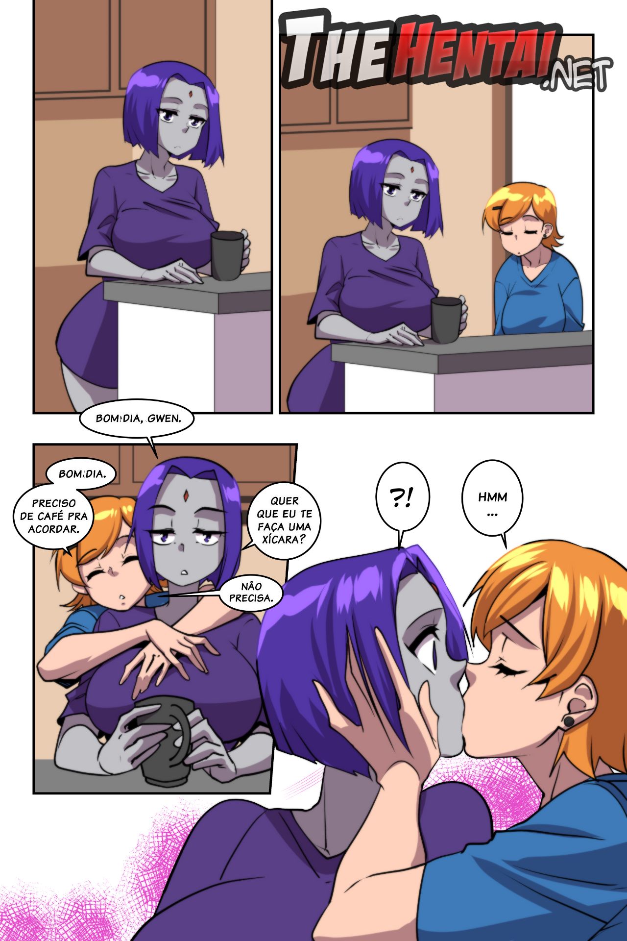 Raven and Gwen’s Magical Adventures Part 1 Hentai pt-br 02