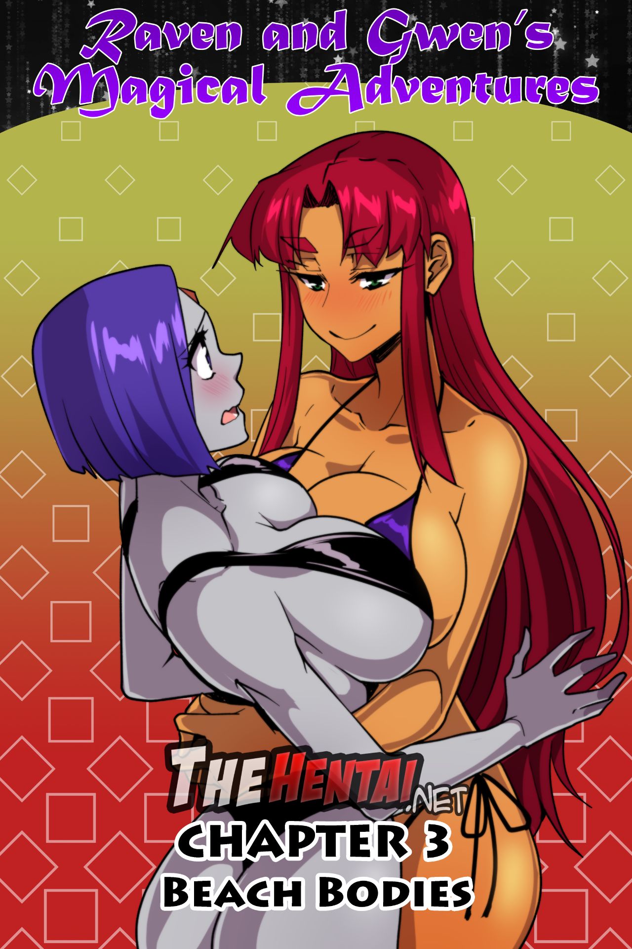 Raven and Gwen’s Magical Adventures Part 3 Hentai pt-br 01