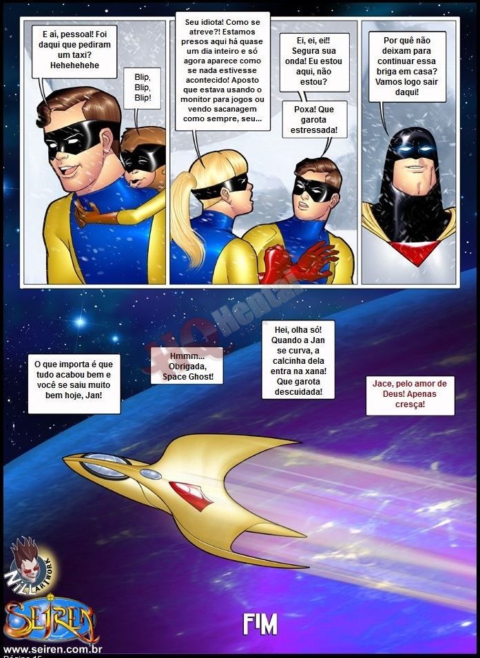 Space Ghost part 1-3 Hentai pt-br 42