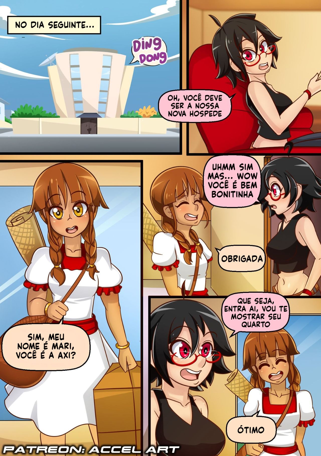 Axi Stories Part 1 - The Exchange Student Hentai pt-br 06