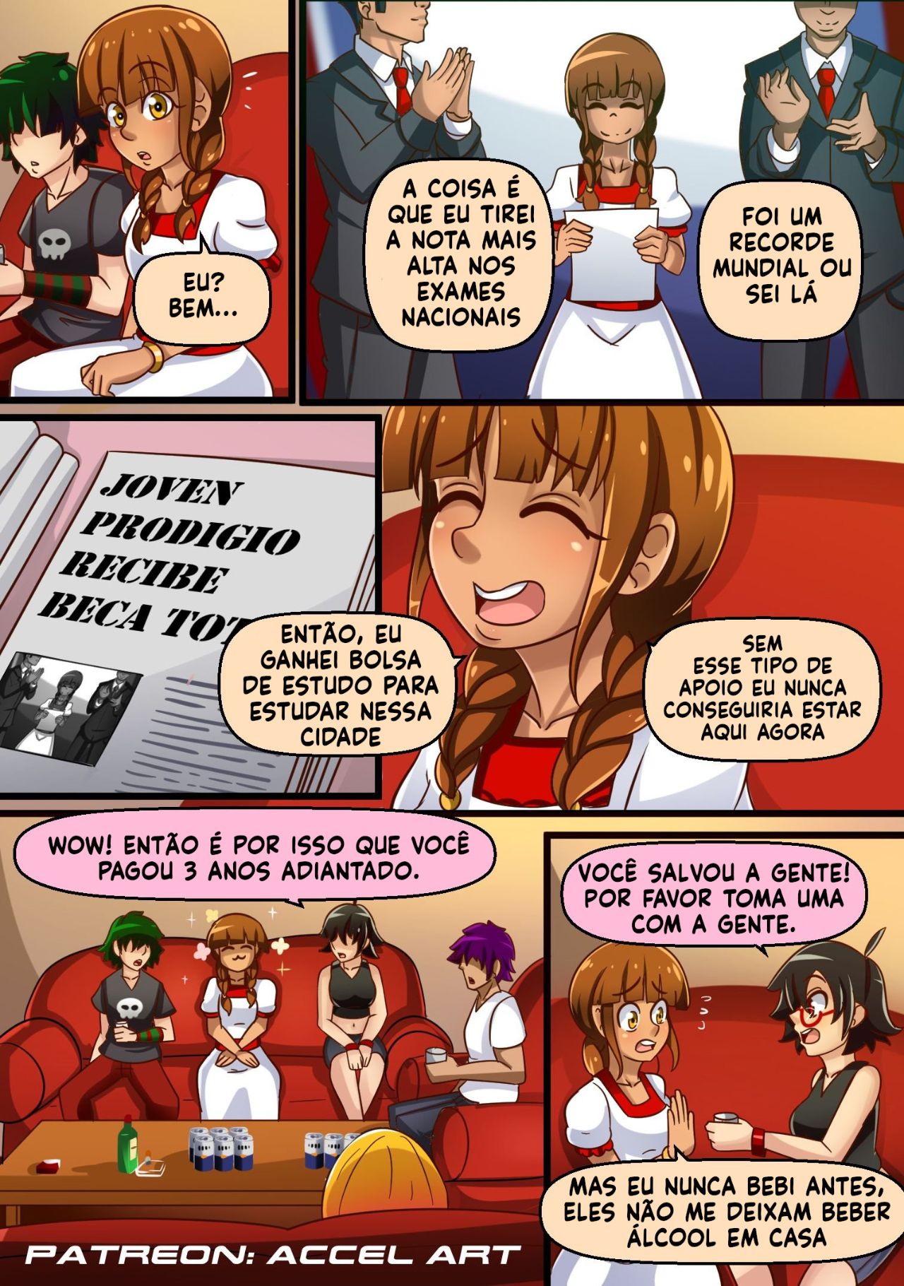 Axi Stories Part 1 - The Exchange Student Hentai pt-br 09