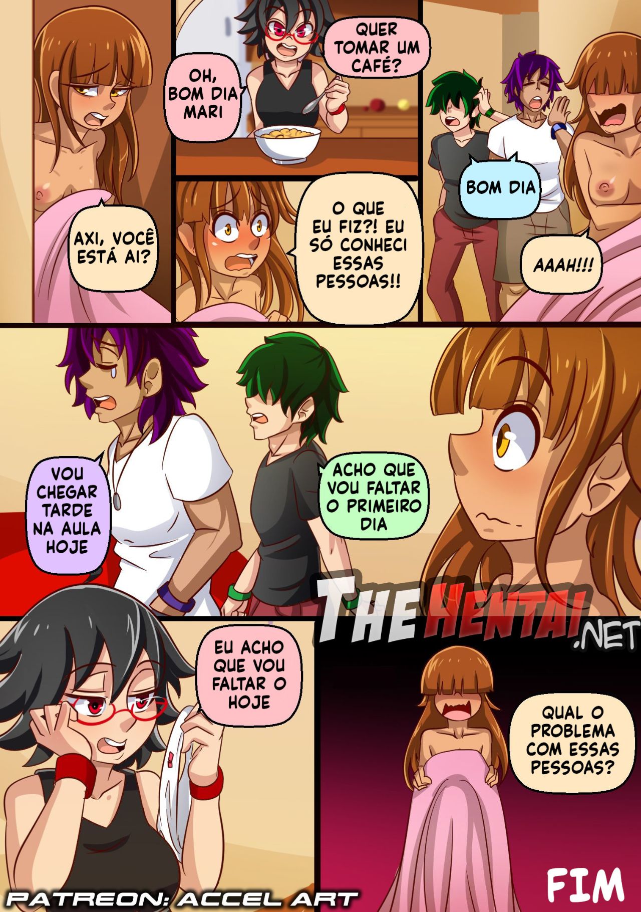 Axi Stories Part 1 - The Exchange Student Hentai pt-br 22