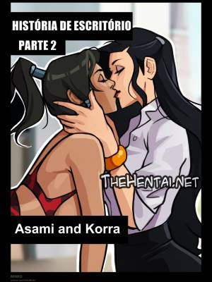  Korra and Asami: Office Story Hentai pt-br 09