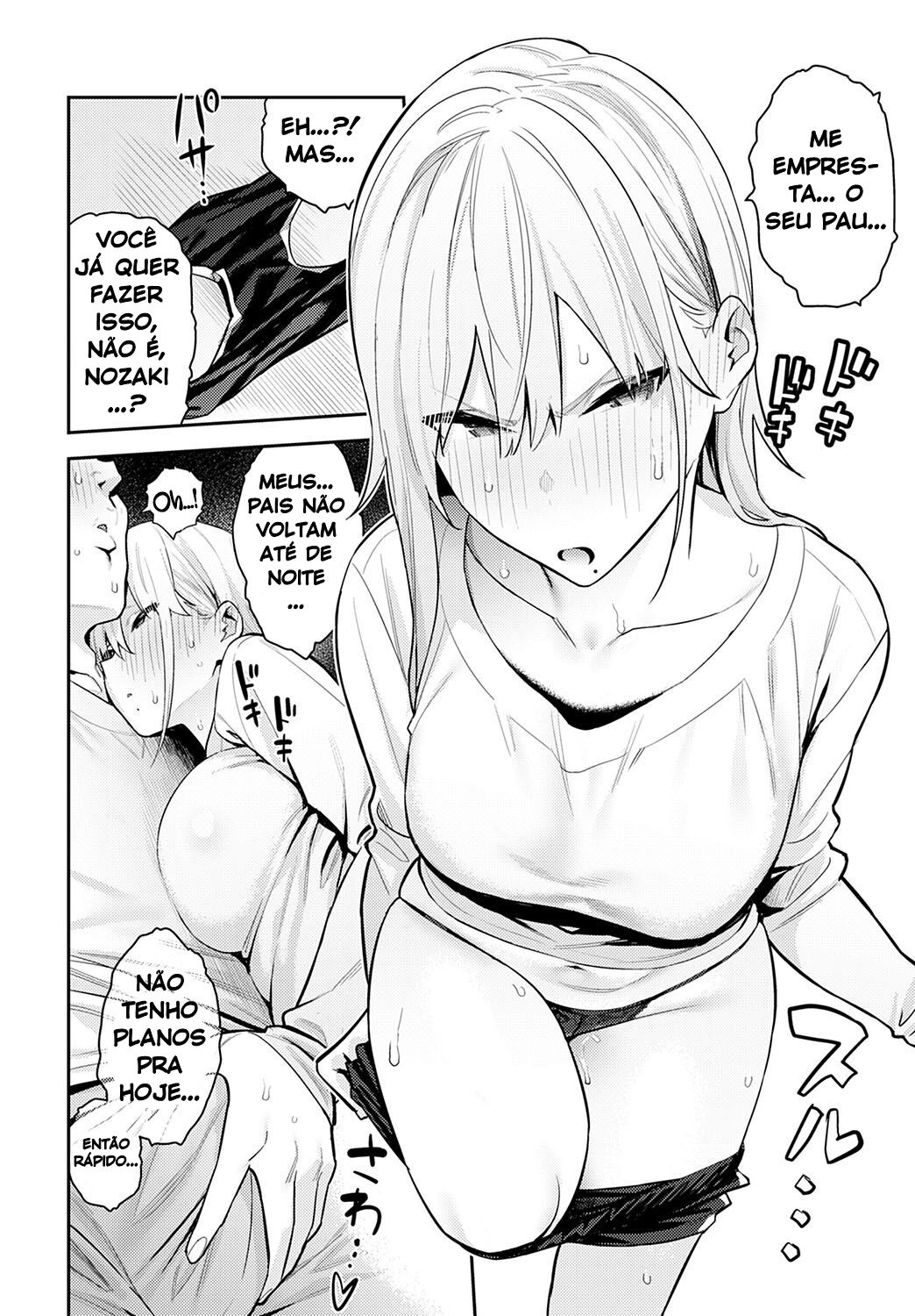 The Beauty And The Beast - The Gyaru And The Disgusting Otaku Hentai pt-br 59
