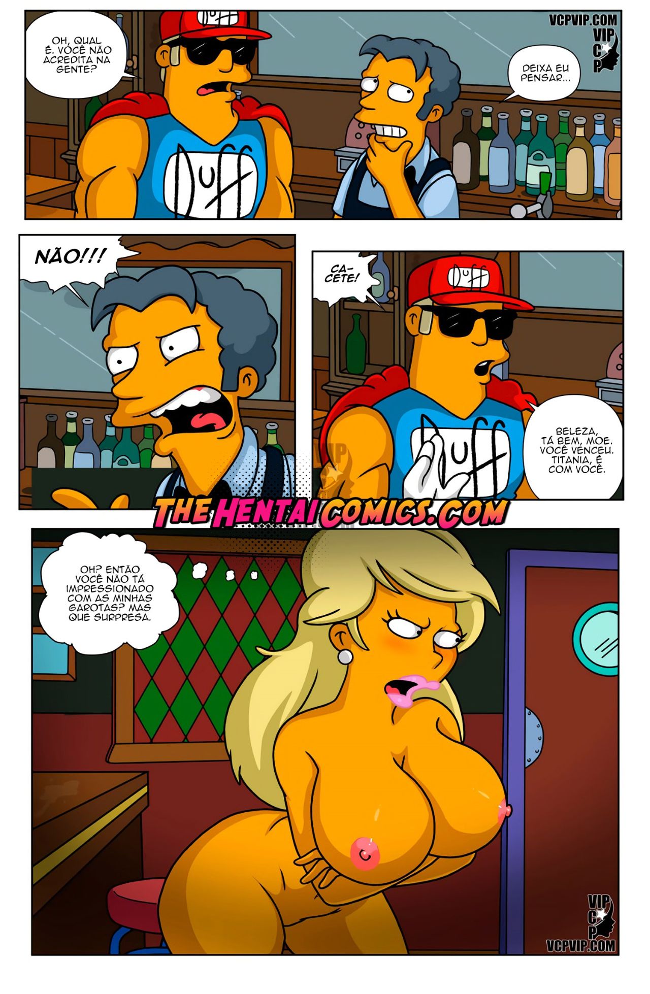 Titania The Simpsons Hentai pt-br 23