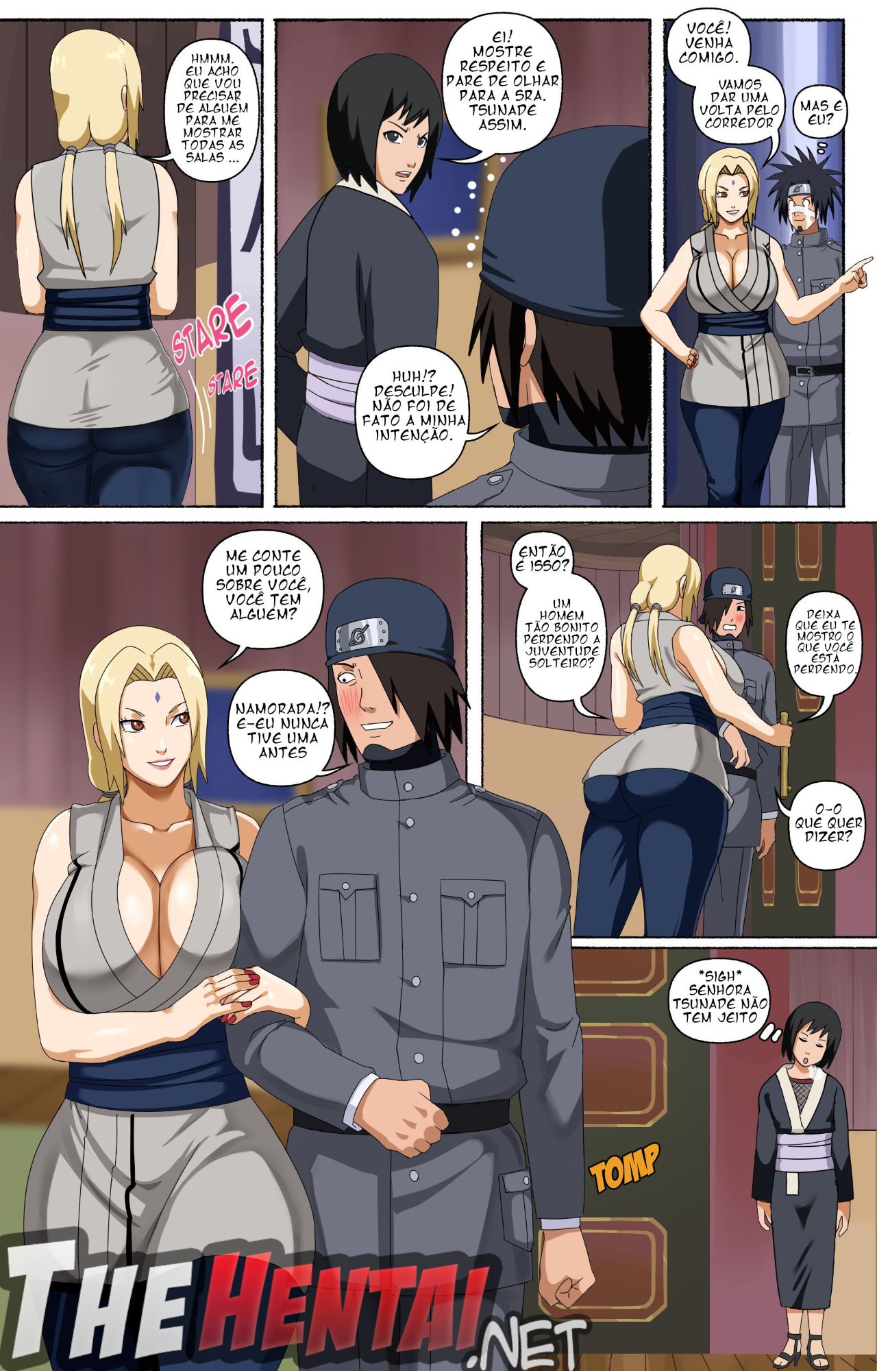 Tsunade And Her Assistants Hentai pt-br 03