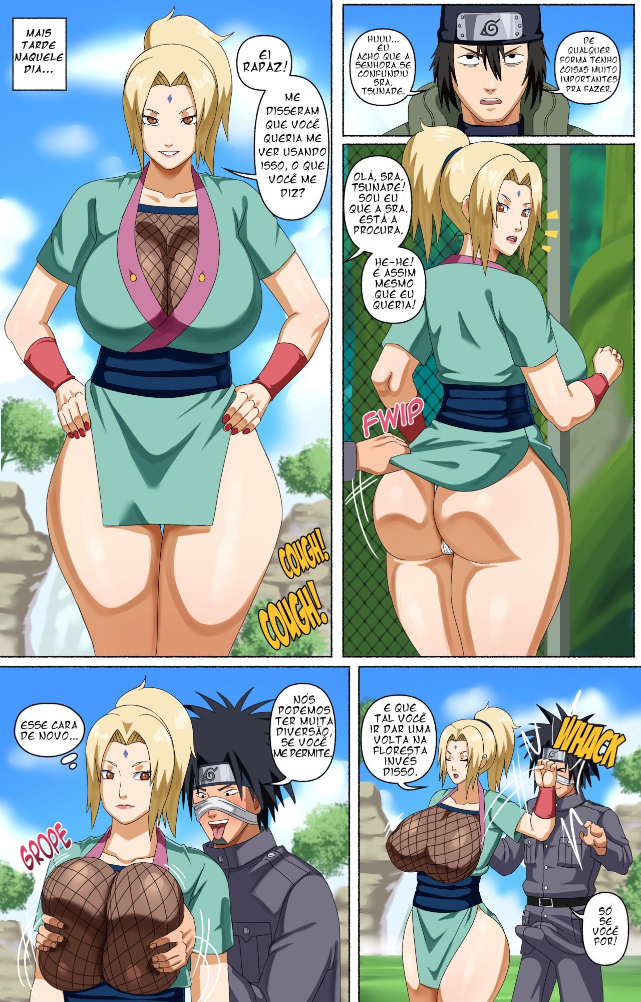 Tsunade And Her Assistants Hentai pt-br 16