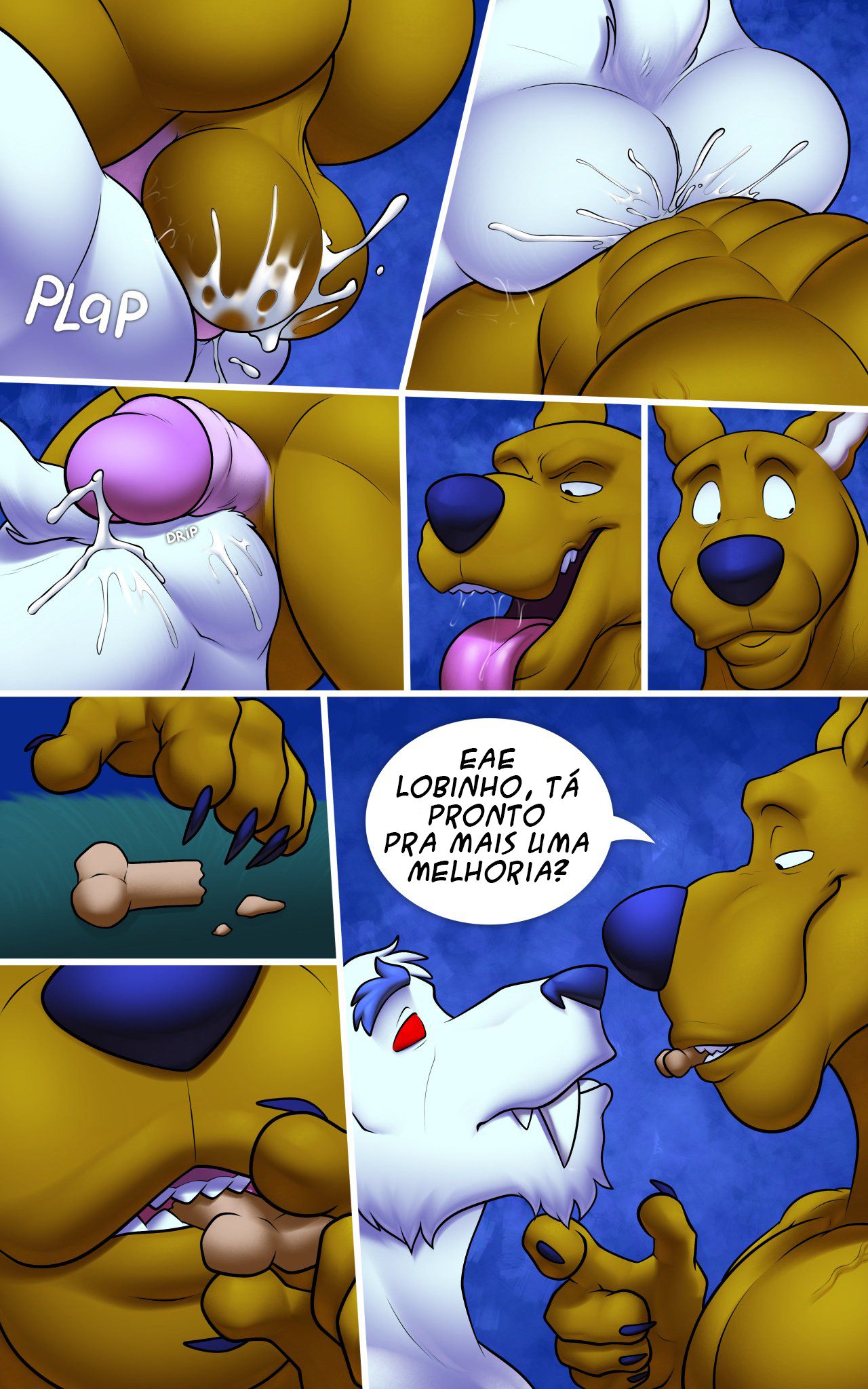Scooby-doo and the big bad werewolf Hentai pt-br 12