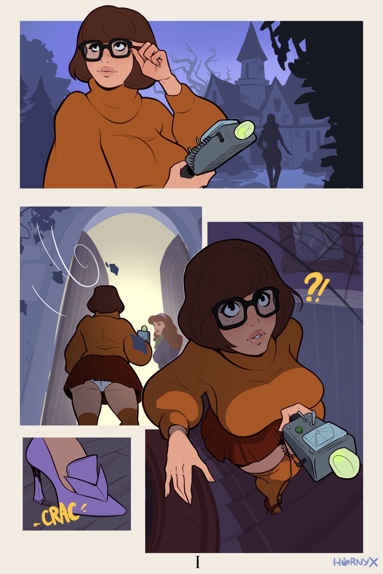 Velma And Daphne’s Spooky Night  Hentai pt-br 01