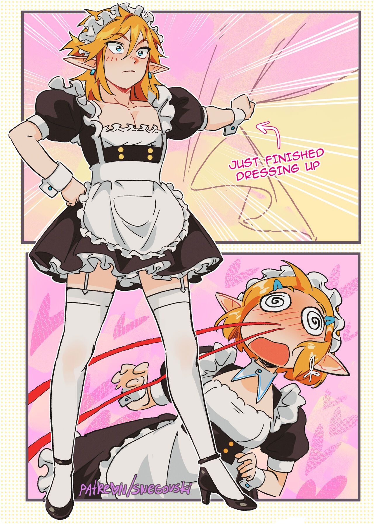 Zelink Maid Cafe Hentai pt-br 02