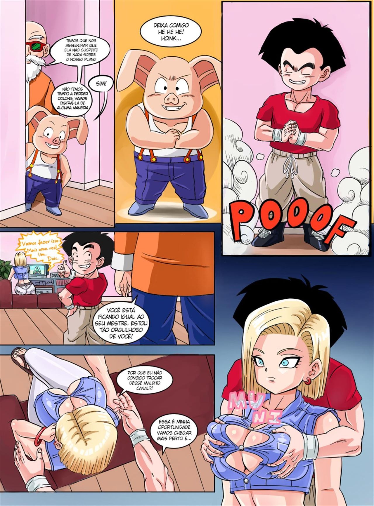 Android 18 Is Alone! Hentai pt-br 03