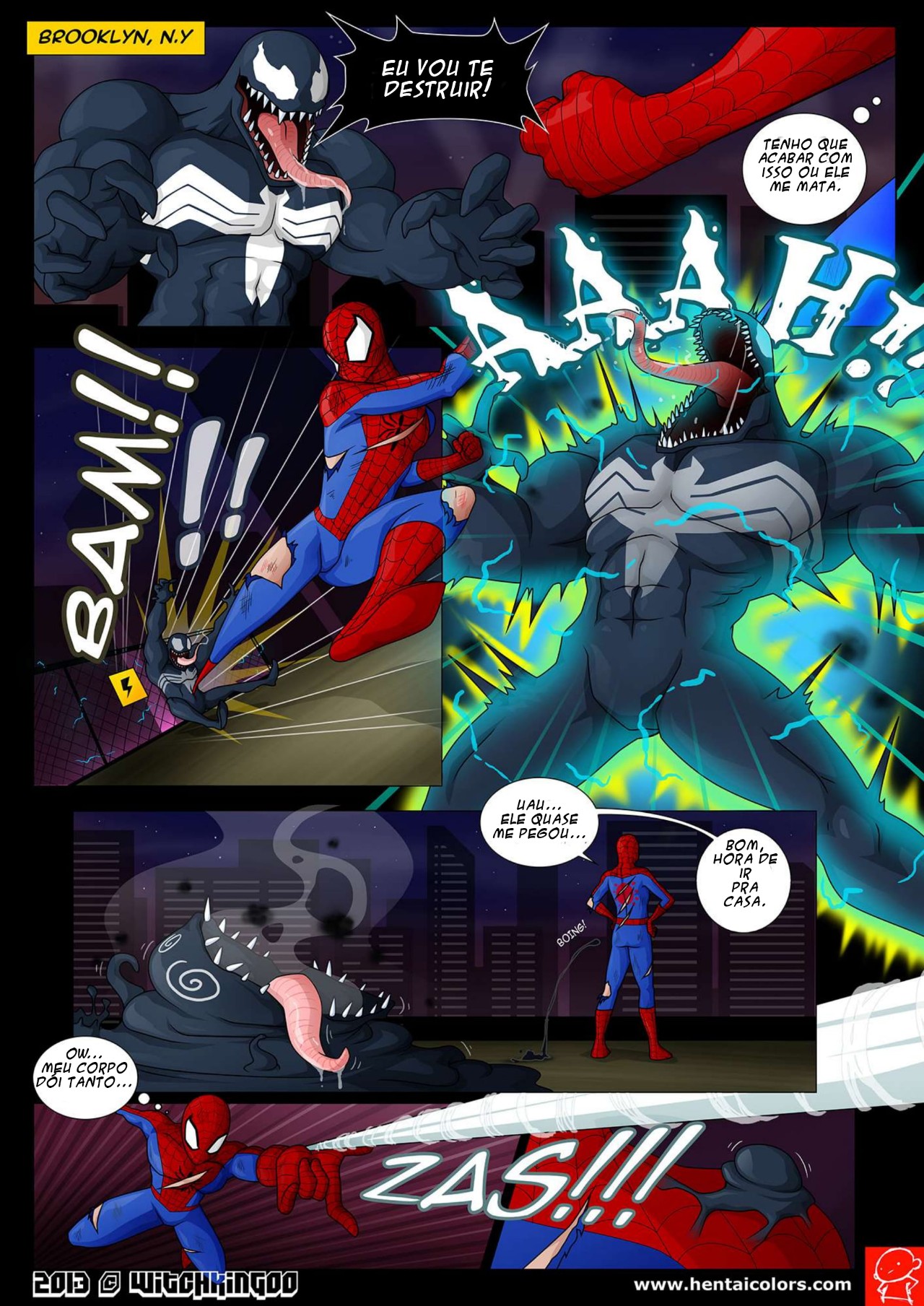 Spider-Man - Special Halloween Hentai pt-br 02