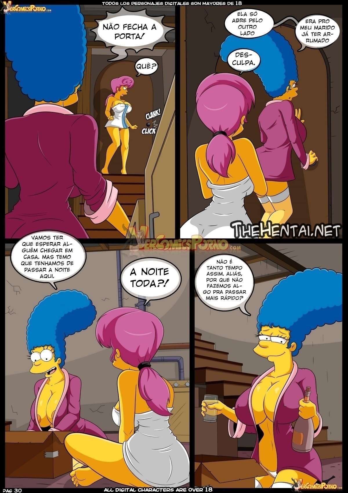 Marge Simpson And Wanda Hentai pt-br 09