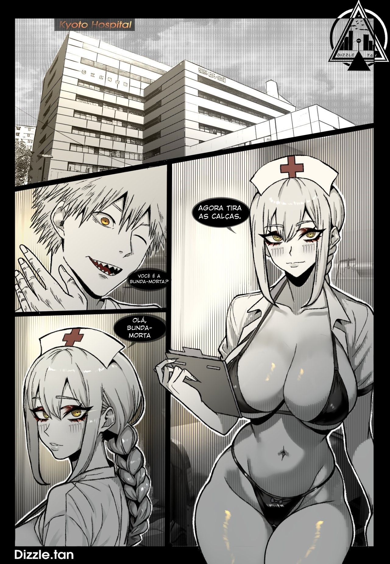 Nurse Makima Hentai pt-br 02