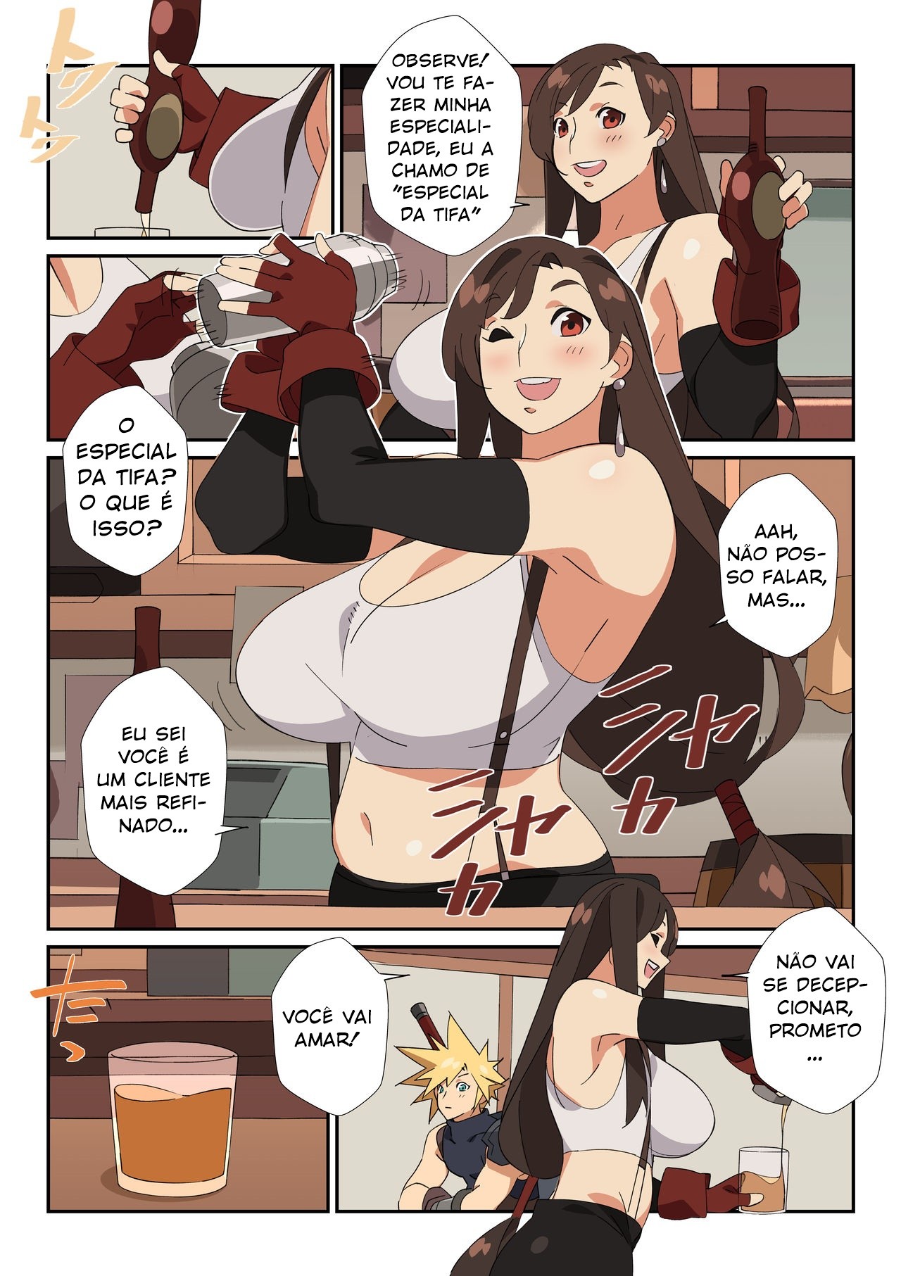 Tifa’s Special Cocktail! Hentai pt-br 05