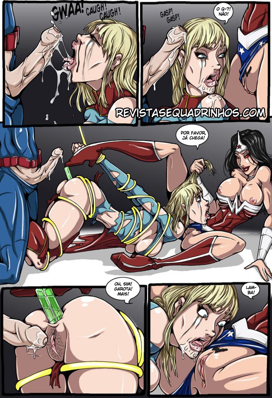 True Injustice: Supergirl Part 1 Hentai pt-br 10