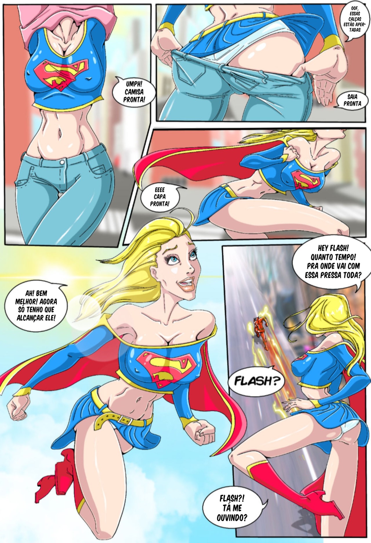 True Injustice: Supergirl Part 2 Hentai pt-br 09