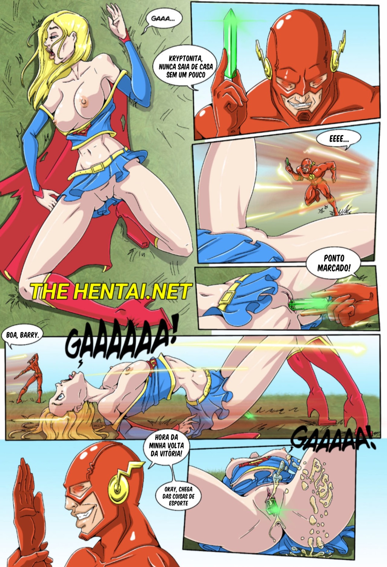 True Injustice: Supergirl Part 2 Hentai pt-br 13