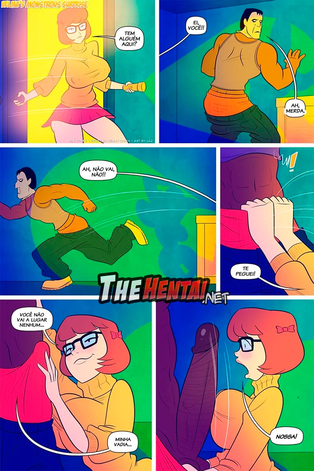 Velma’s Monstrous Surprise Hentai pt-br 01