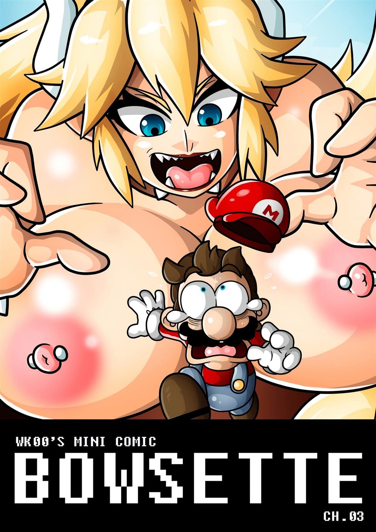 Bowsette By WitchKing00 Part 3 Hentai pt-br 01