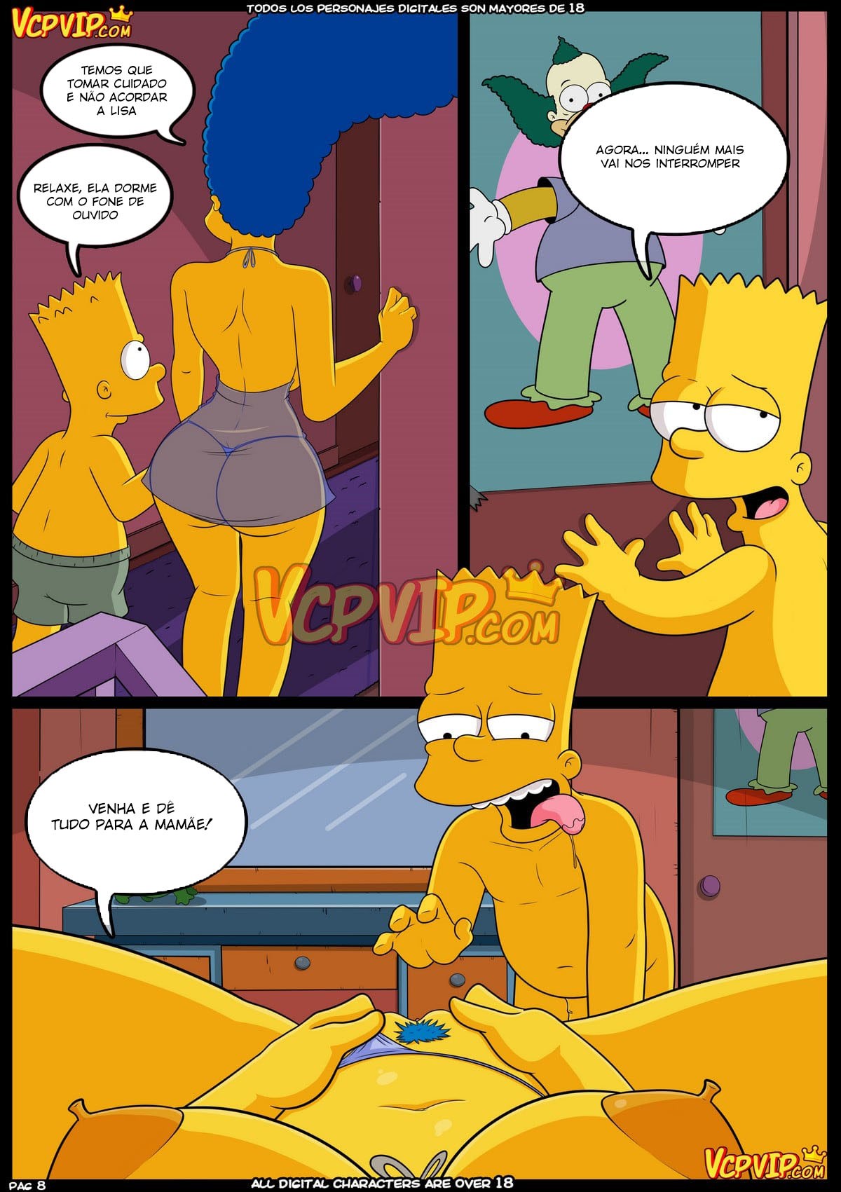 Mum The Simpsons Hentai pt-br 09