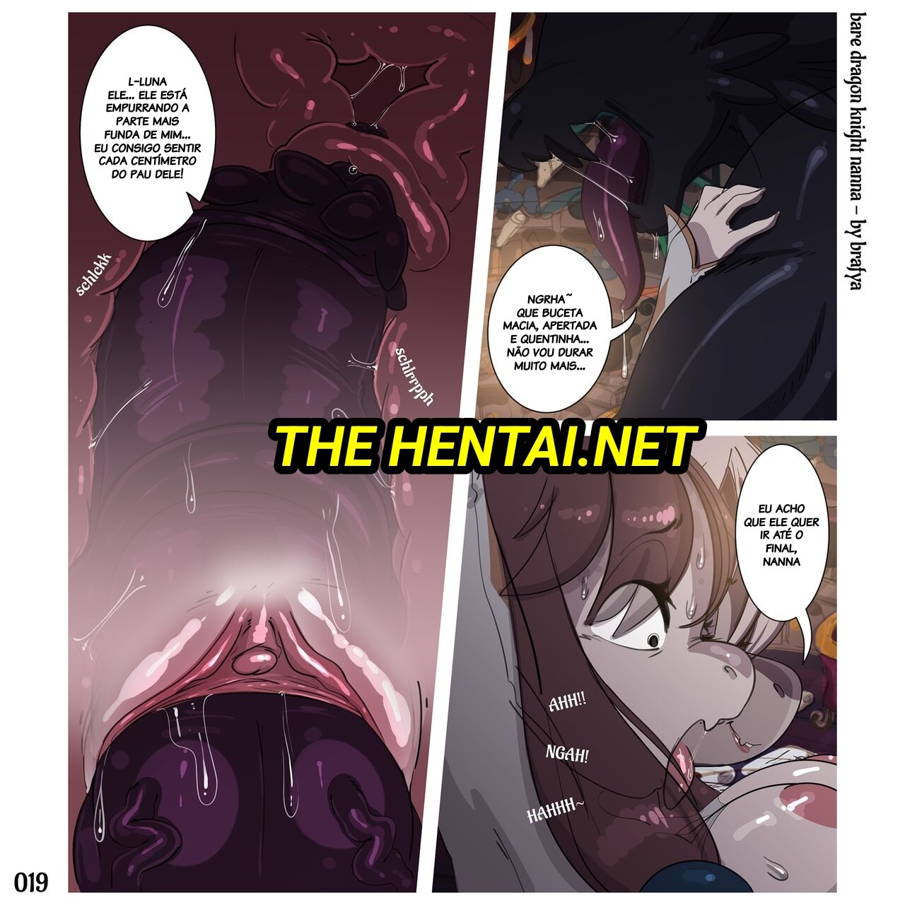 Bare Dragon Knight Nanna  Hentai pt-br 19