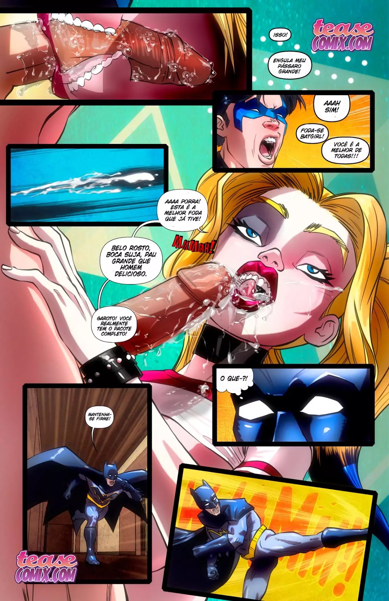 Daddy’s Lil Hooker Batman Hentai pt-br 23