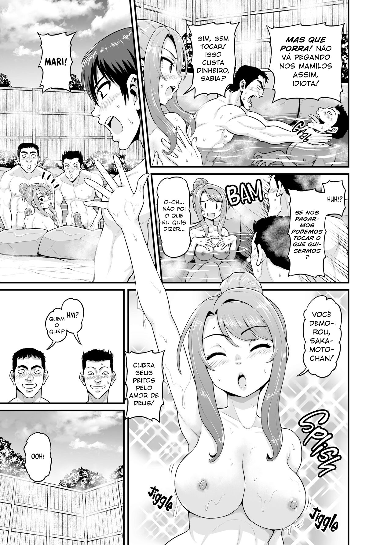 Getting it On With Your Gaming Buddy at the Hot Spring Hentai pt-br 14