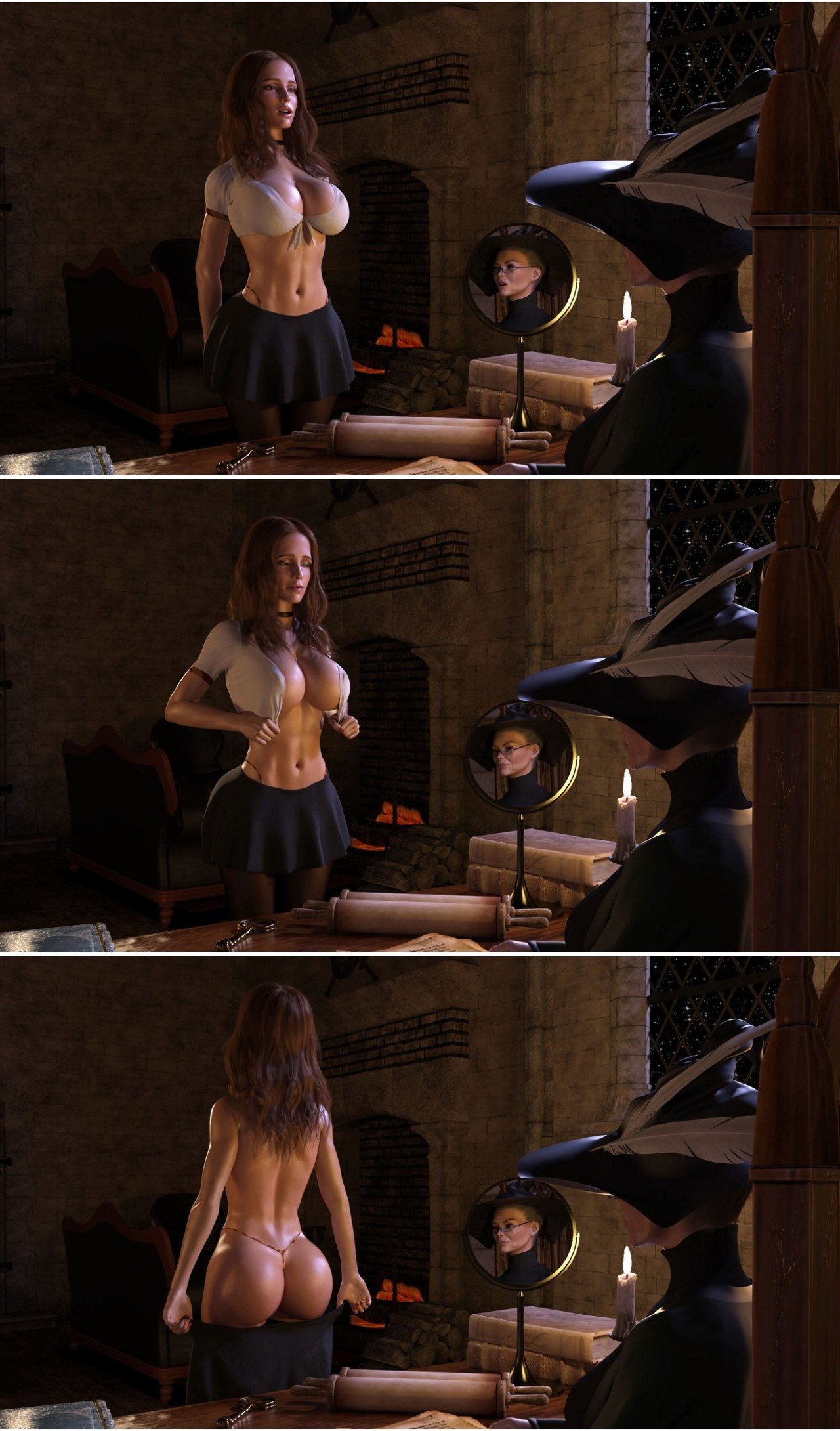 Hermione Granger And The Professor’s Wand Hentai pt-br 06
