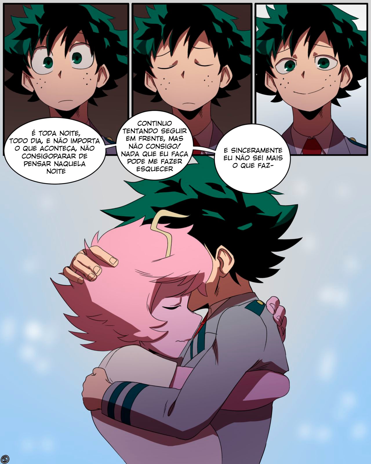 Mina x Izuku Comic  Hentai pt-br 06