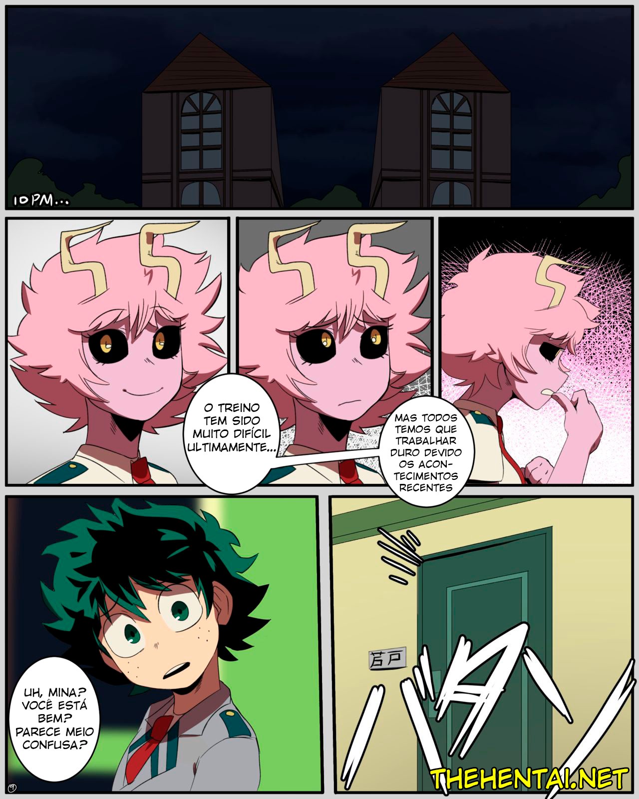 Mina x Izuku Comic  Hentai pt-br 10