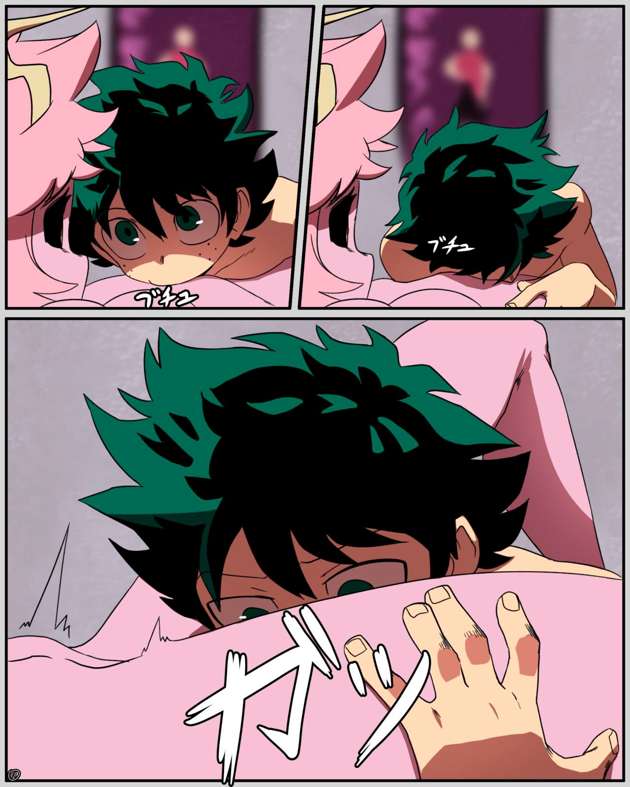 Mina x Izuku Comic  Hentai pt-br 12