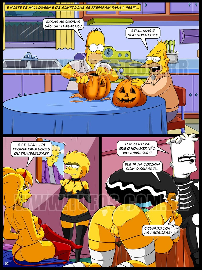 Noite de Halloween (Tufos) Hentai pt-br 02