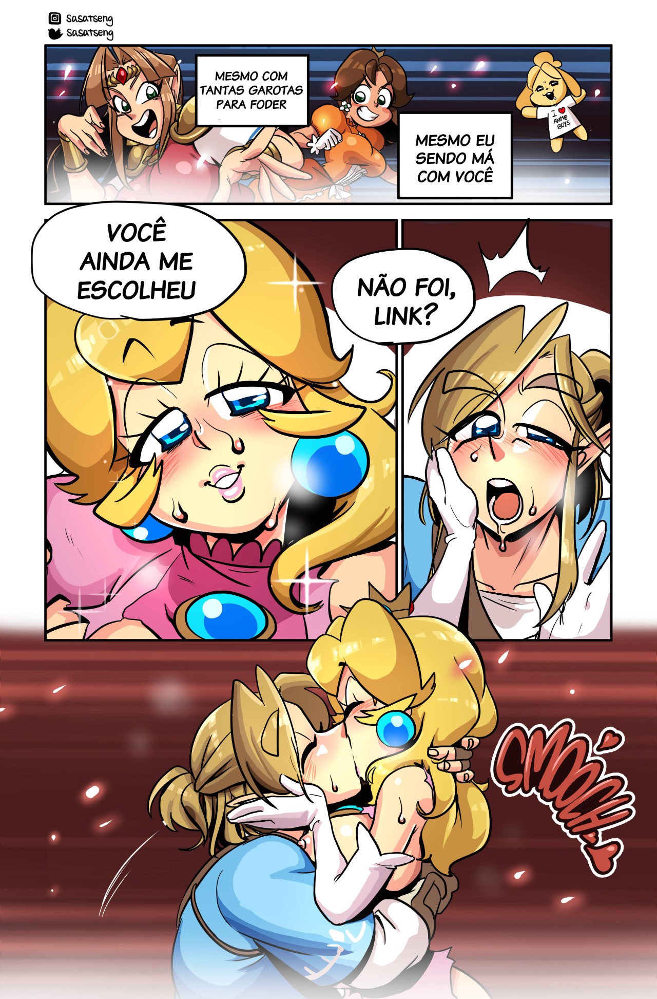 Peach Perfect Part 3: Smash Hentai pt-br 21