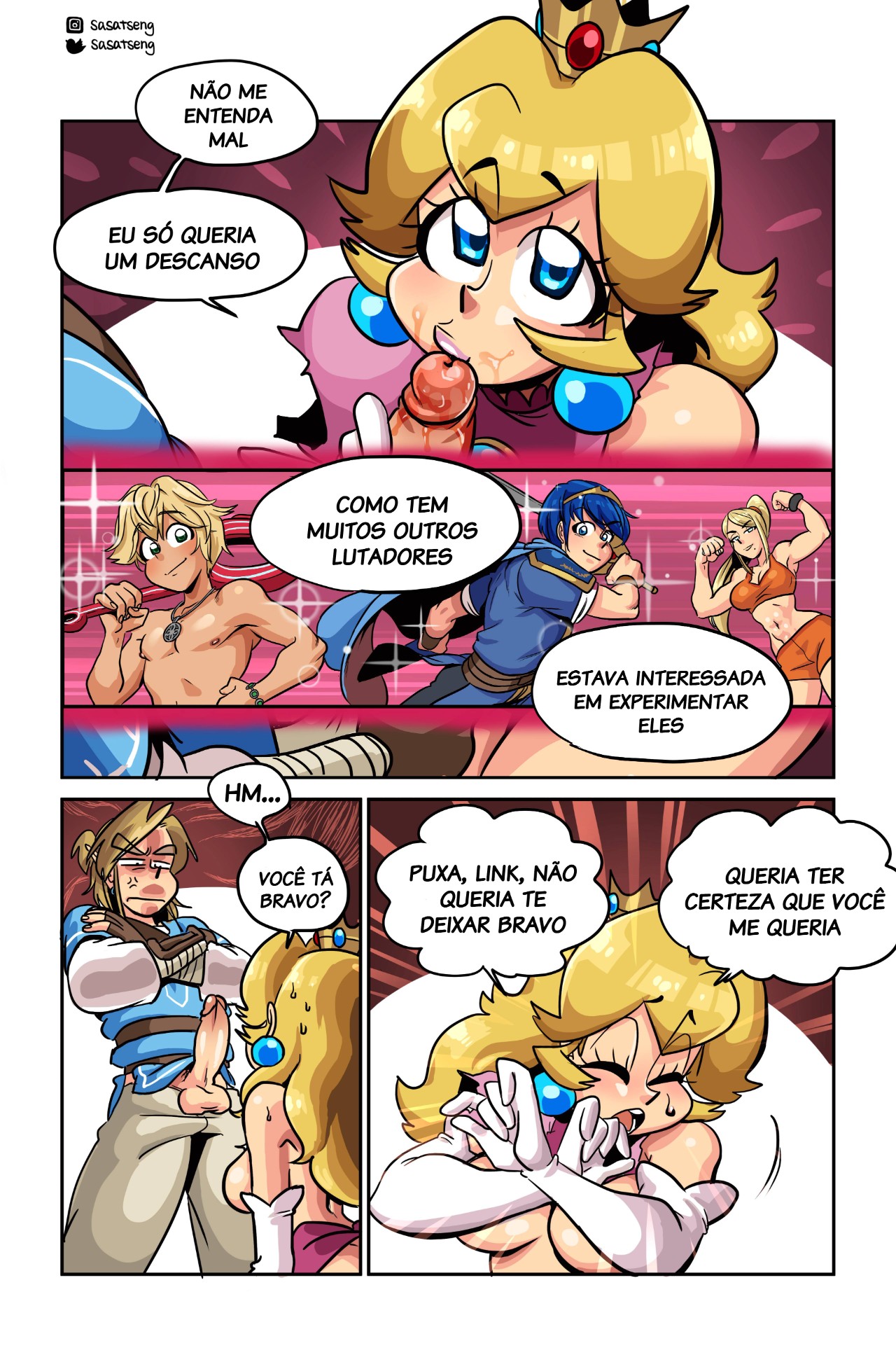 Peach Perfect Part 3: Smash Hentai pt-br 24