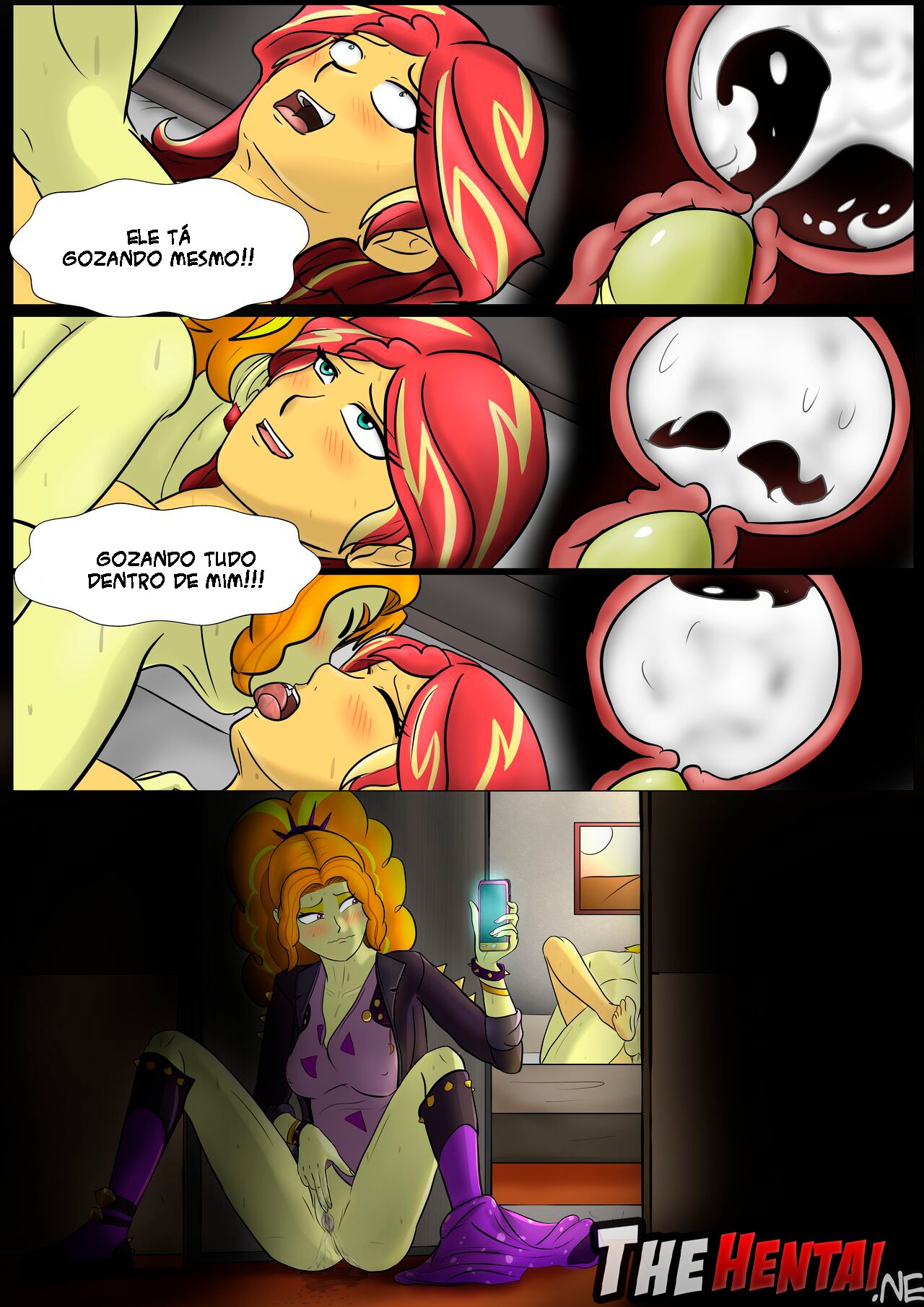 Sunsets Dilemma With Adagio Hentai pt-br 13