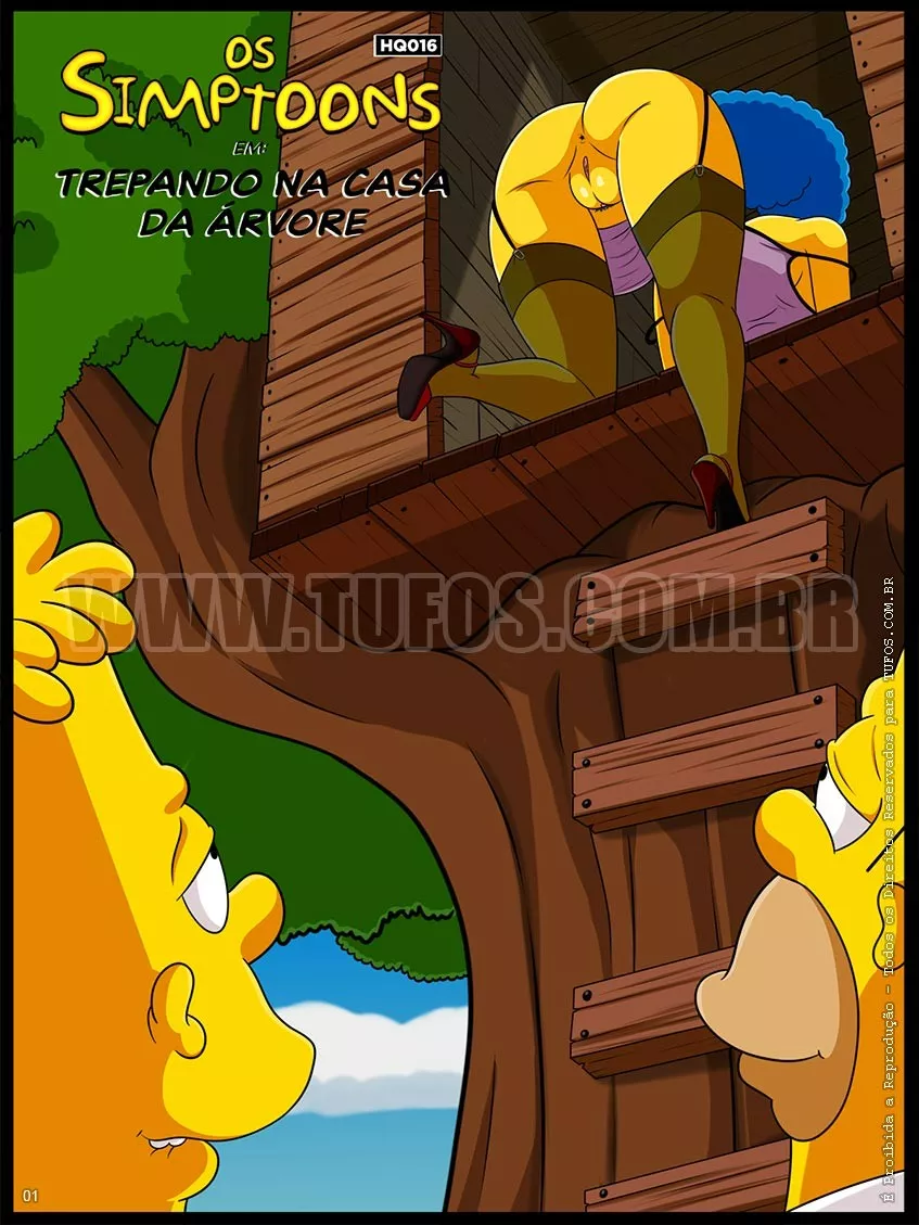 Os Simptoons: Trepando na casa da árvore (The Simpsons) [Tufos] - Português  - The Hentai