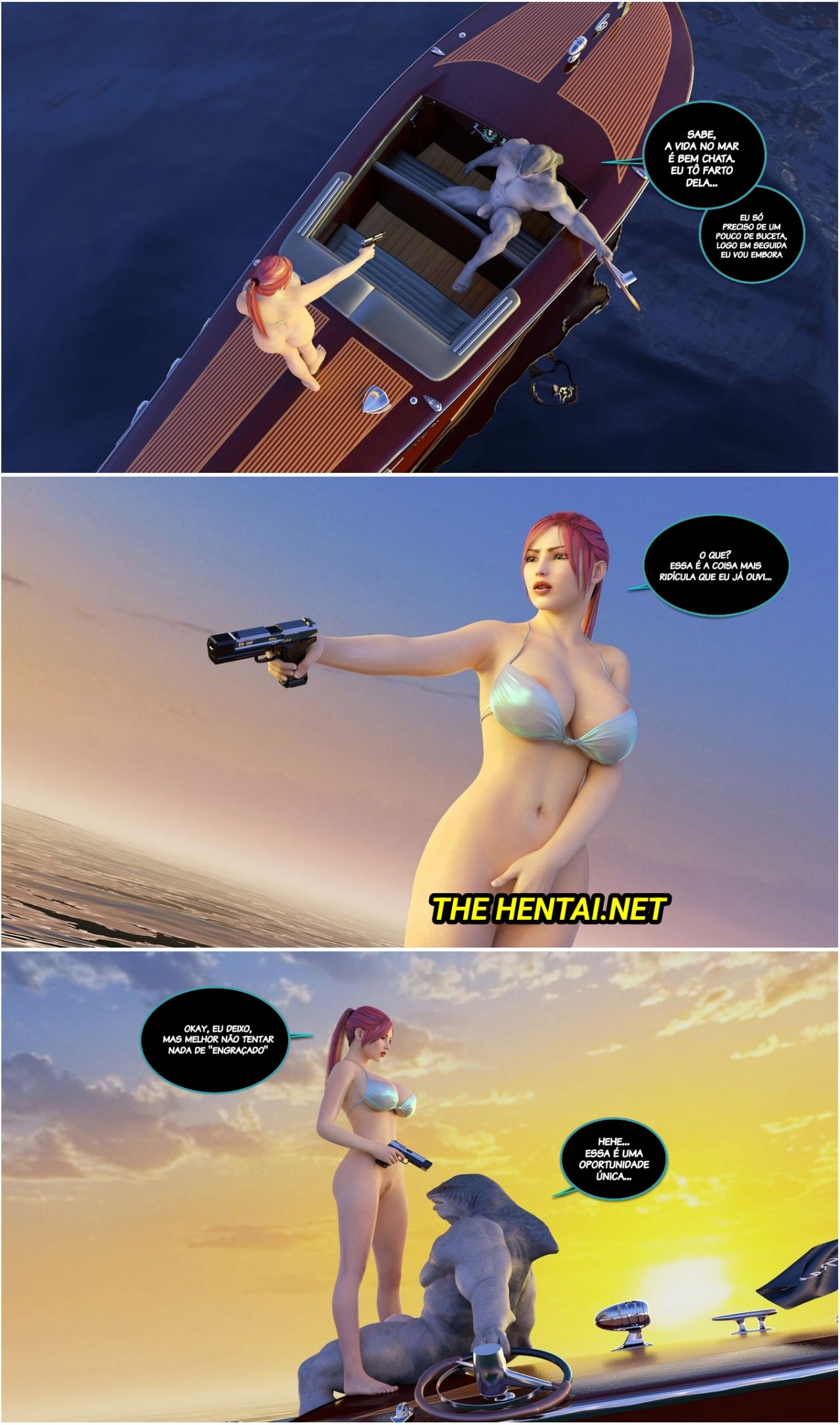 Velna Ocean Threat Hentai pt-br 07