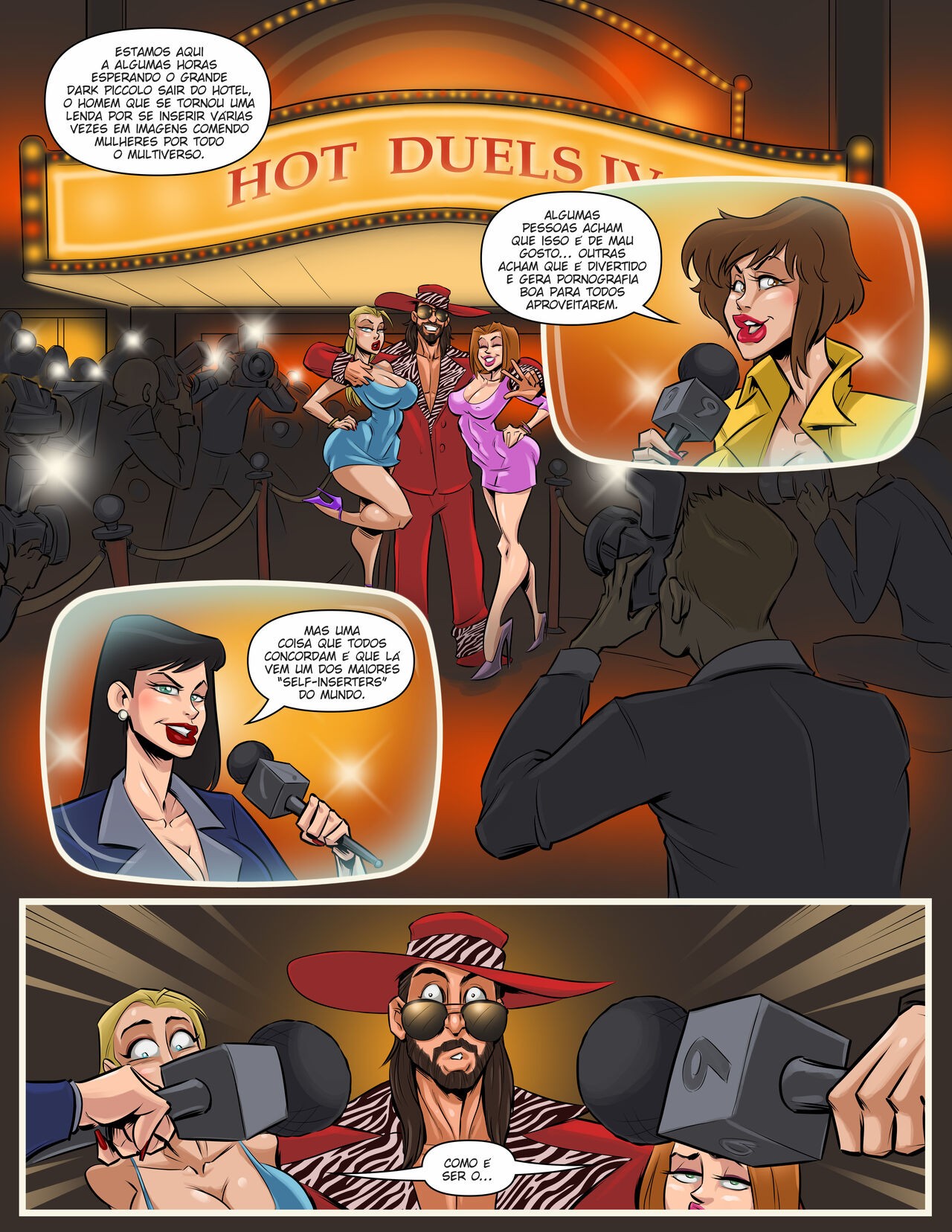 Hot Duels IV: April O’Neil vs Lois Lane Hentai pt-br 02
